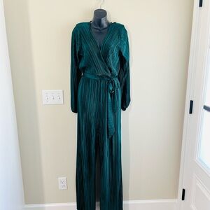 Elegant Emerald Jumpsuit